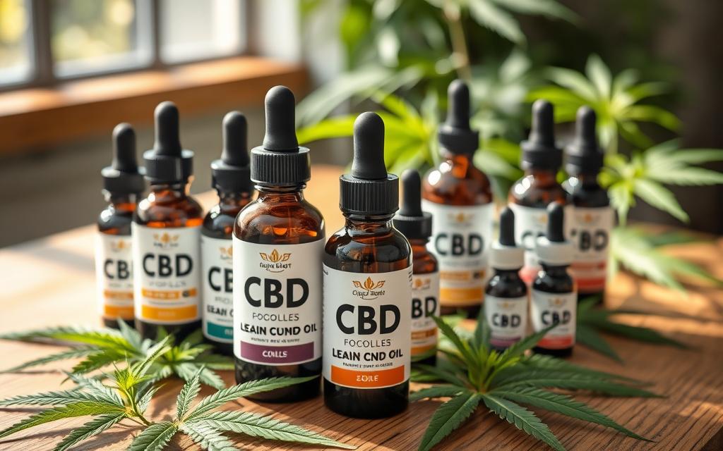 CBD product selection