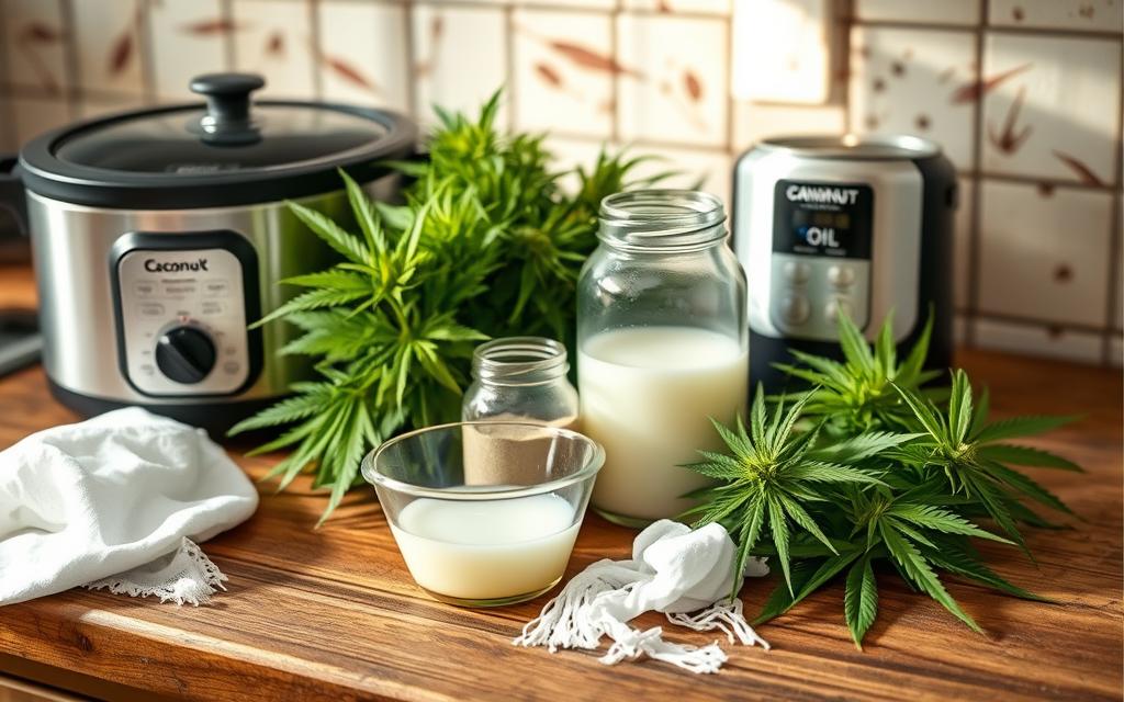 cannabis coconut oil supplies