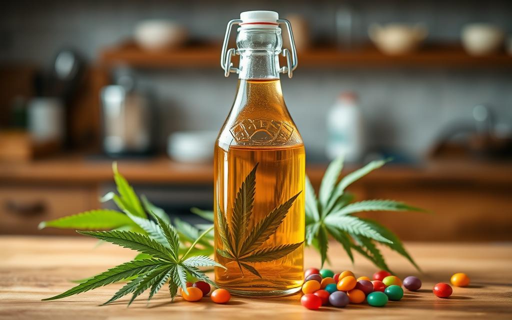 cannabis-infused syrup