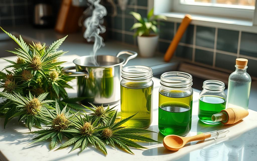 cannabis oil making process