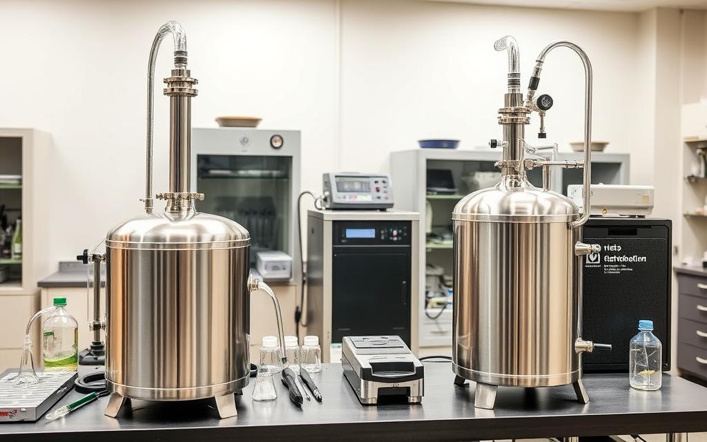 Cannabis Extraction Equipment Setup