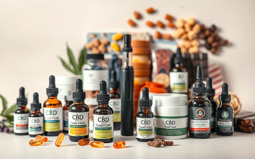 types of cbd products